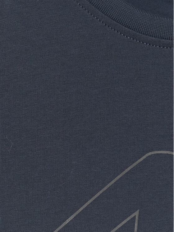 4F 4F T-Shirt BASIC+ Granatowy Regular Fit