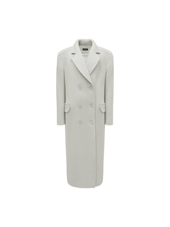La Mania La Mania Cappotto di lana METROPOLITAN Grigio Classic Fit