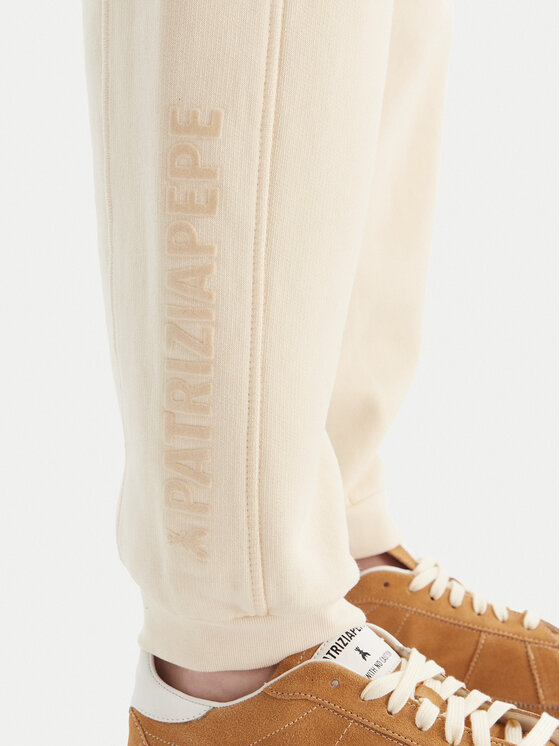 Patrizia Pepe Patrizia Pepe Долнище анцуг 2P1720/J079 W405 Екрю Regular Fit