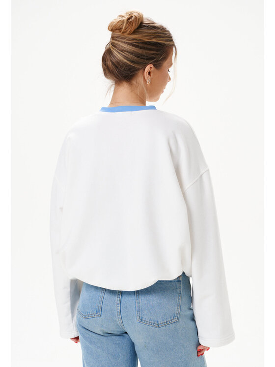 Mirons Mirons Bluza soft Biały Regular Fit