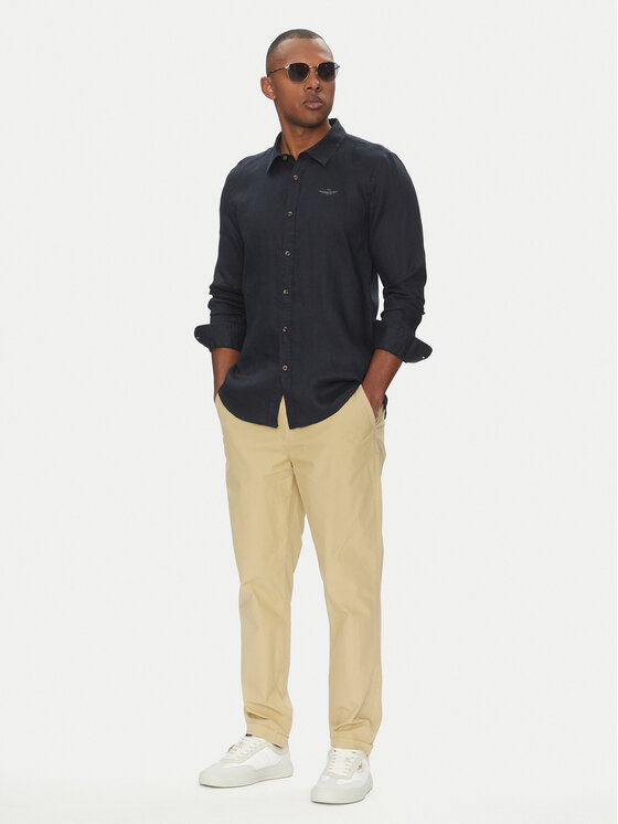 Aeronautica Militare Aeronautica Militare Παντελόνι chino 251PA1654CT3505 Μπεζ Regular Fit