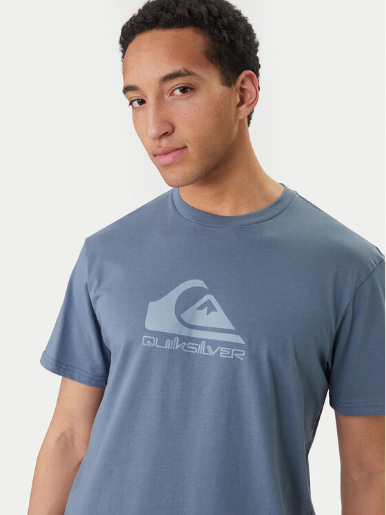 Quiksilver Quiksilver T-Shirt Ev Comp Logo EQYZT08182 Modrá Regular Fit