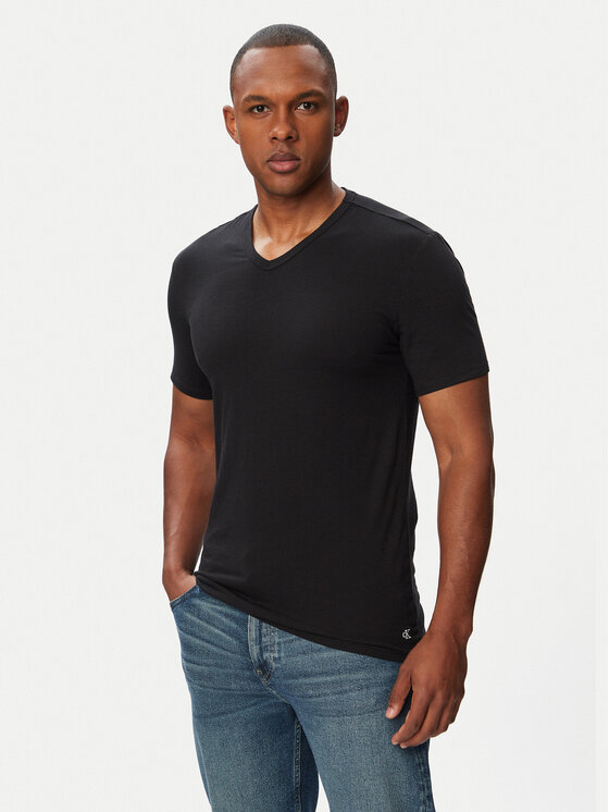Calvin Klein Underwear Calvin Klein Underwear Set di t-shirt LV00NB4186 Nero Regular Fit