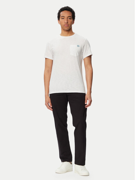 Beverly Hills Polo Club Beverly Hills Polo Club T-Shirt W126-BHMTS-1024-01X Biały Regular Fit