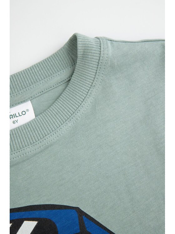 Coccodrillo Coccodrillo T-Shirt WC6143203NBK-011 Zielony Regular Fit