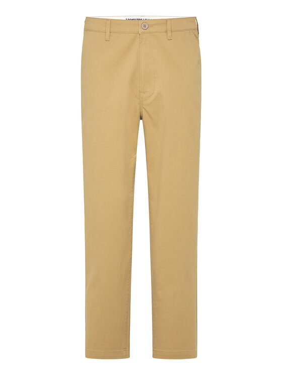 Lee Lee Pantaloni di tessuto LOOSE CHINO Beige Regular Fit