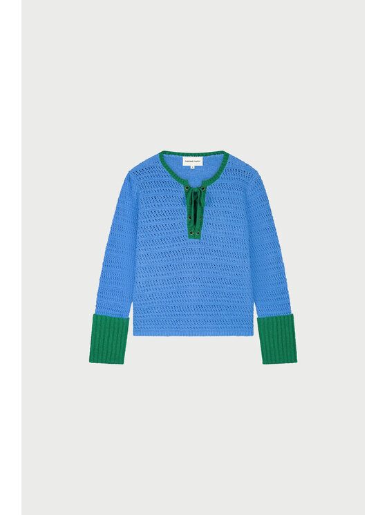 Fabienne Chapot Fabienne Chapot Sweter 6037-1769-172 Niebieski jasny