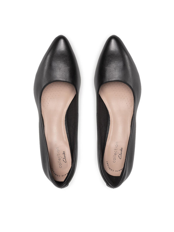 Clarks Clarks Félcipő Linvale Jerica 261372084 Fekete