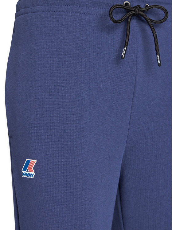 K-Way K-Way Teplákové nohavice Bishop K31313W Tmavomodrá Slim Fit