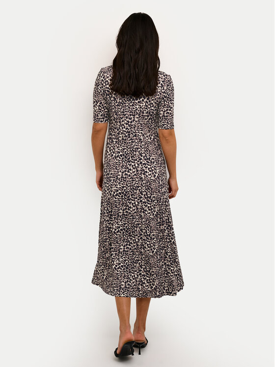 Kaffe Kaffe Sommerkleid Sivani 10508555 Schwarz Regular Fit