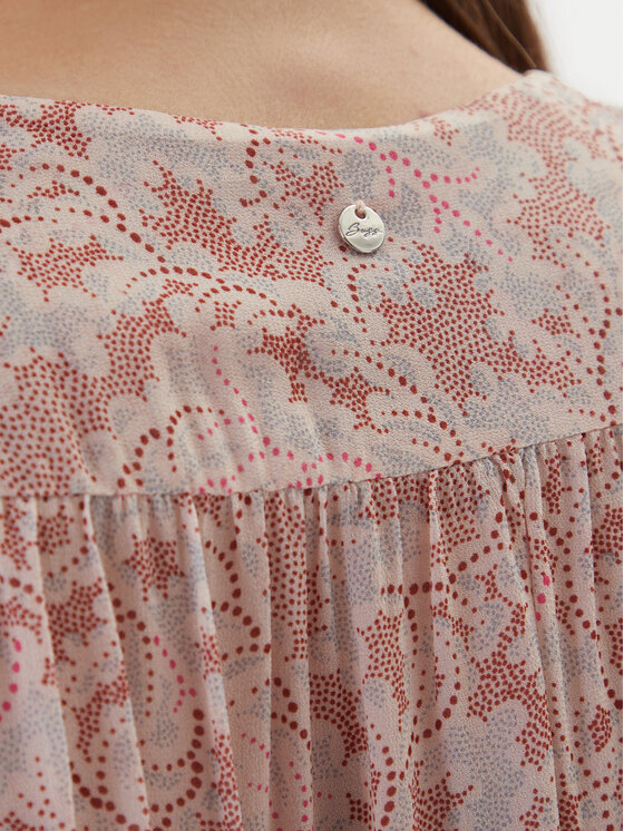 BOSS BOSS Kleid für den Alltag C_Darmia 50557688 Rosa Regular Fit