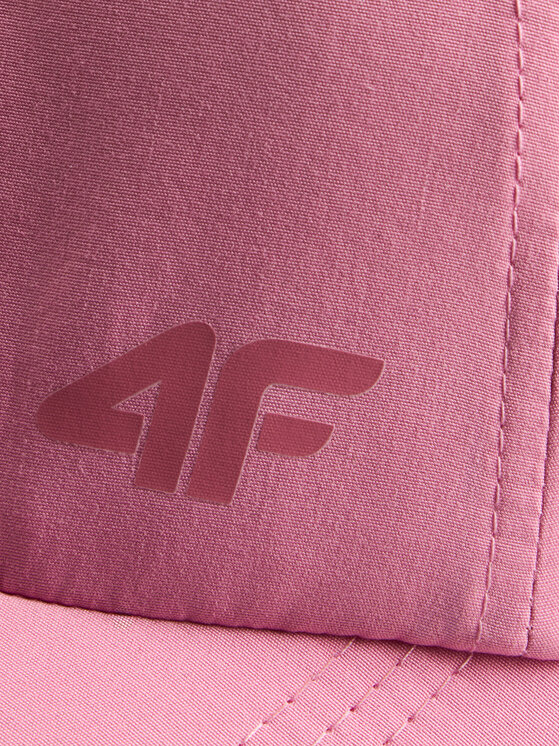 4F 4F Czapka z daszkiem BASIC 3 Różowy jasny