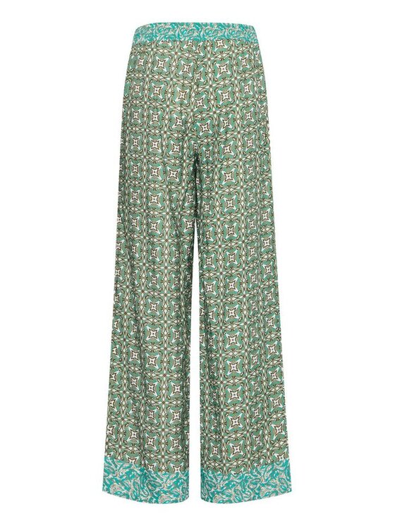 b.young b.young Pantaloni di tessuto Pantalone donna byhelvig wide Verde Comfortable Fit
