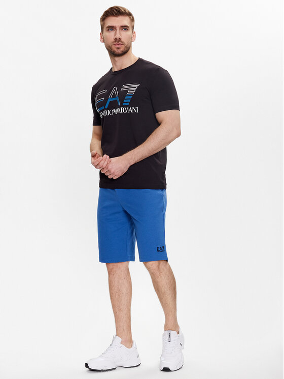 EA7 Emporio Armani EA7 Emporio Armani Sport rövidnadrág 8NPS02 PJ05Z 1538 Kék Regular Fit