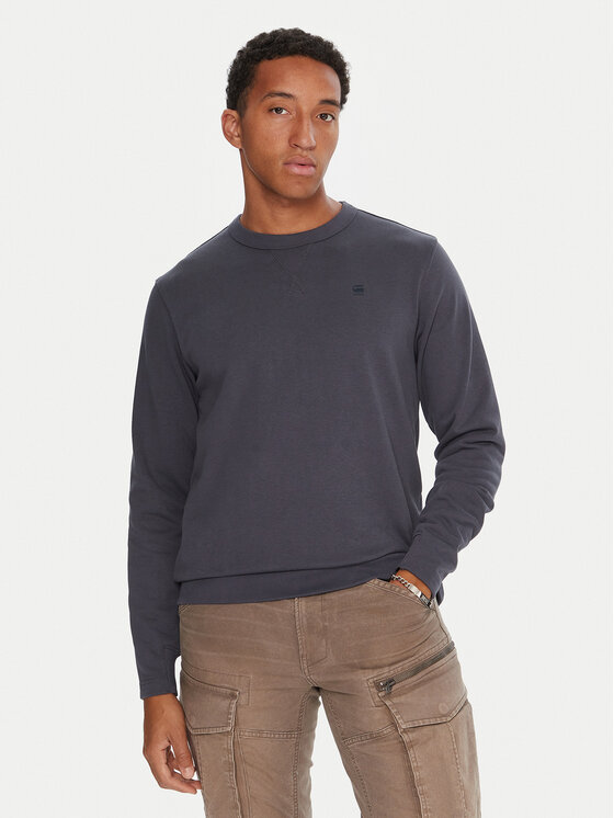 G-Star Raw G-Star Raw Pulóver Nifous D25121-D566 Sötétkék Regular Fit