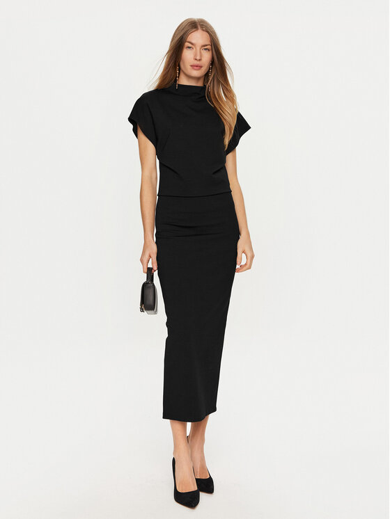 ViCOLO ViCOLO Блуза TS0495 Черен Regular Fit