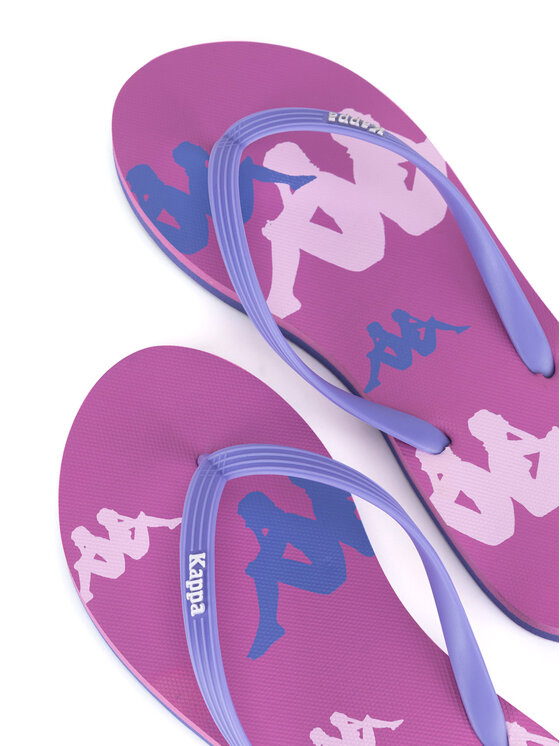 Kappa Kappa Žabky 351C24W Pink Fuchsia - Violet Lavander - Pink Rose Barevná