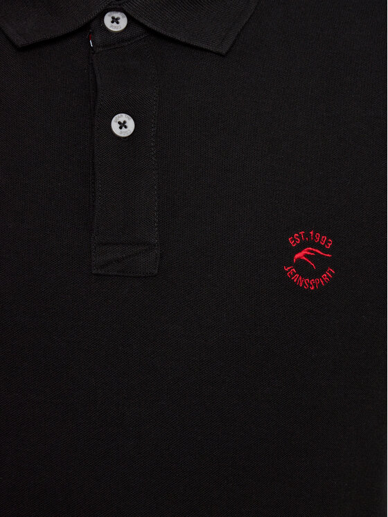 INDICODE INDICODE Polokošile Wadim 40-913 Černá Slim Fit