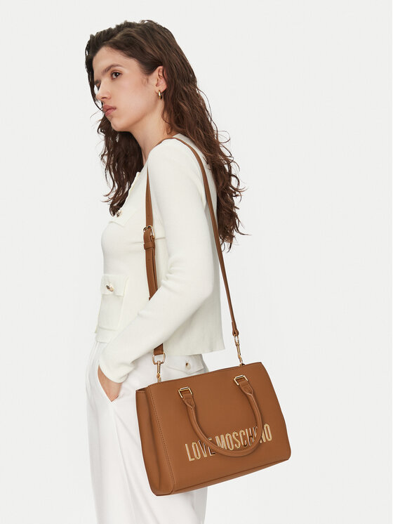 LOVE MOSCHINO LOVE MOSCHINO Torbica JC4022PP1MKD0201 Smeđa