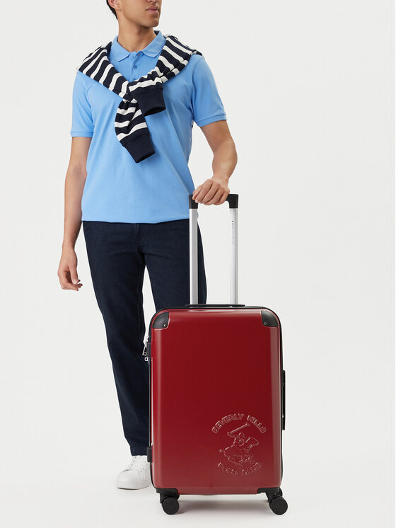 Beverly Hills Polo Club Beverly Hills Polo Club Mittlerer Koffer CEO-BHPC-M-010-09-RED Rot