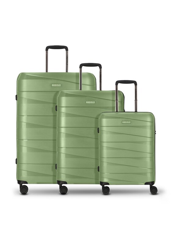 Redolz Redolz Komplet walizek 286036 Zielony