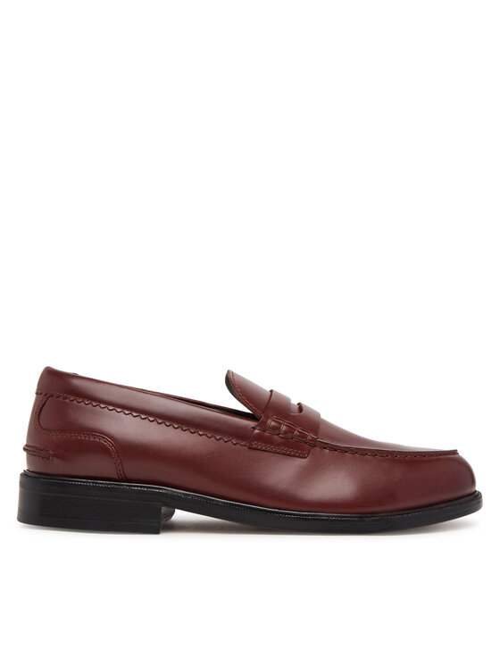 Clarks Clarks Mokasíny CraftJames Lo 26183358 Bordó