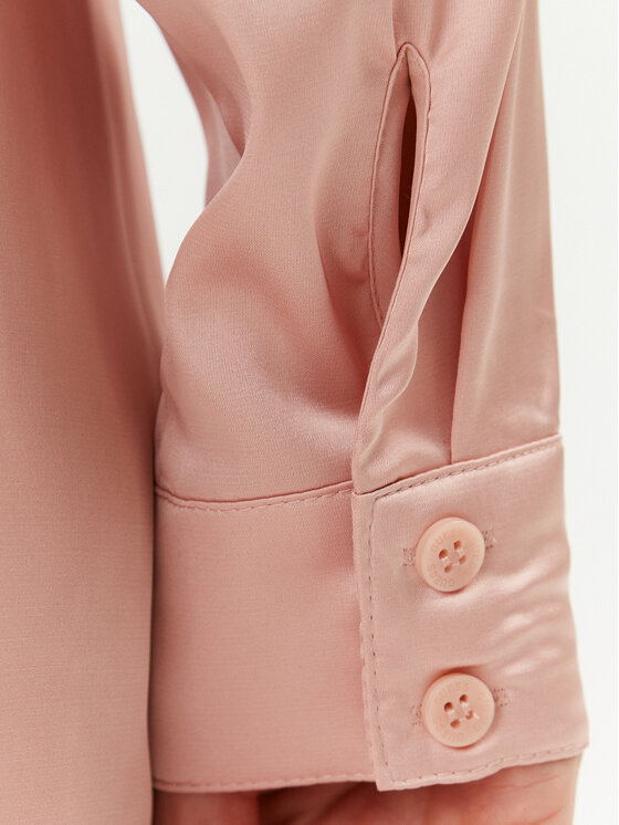 Guess Guess Haljina košulja Alya W2BK83 WF1T2 Ružičasta Regular Fit