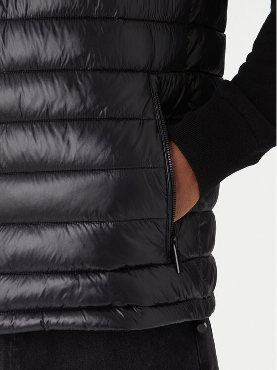 KARL LAGERFELD KARL LAGERFELD Sportinė liemenė Vest 505401 554590 Juoda Regular Fit