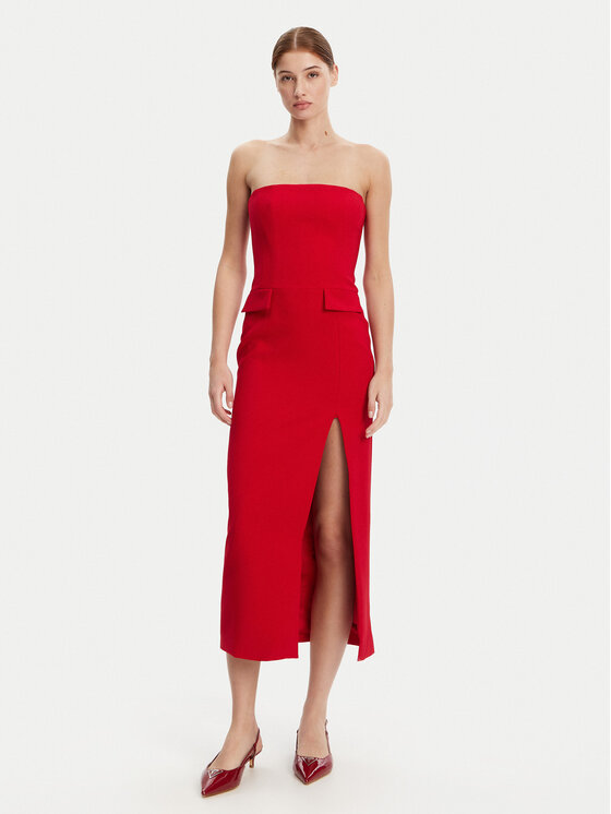BARDOT BARDOT Koktélruha 59728DB Piros Slim Fit