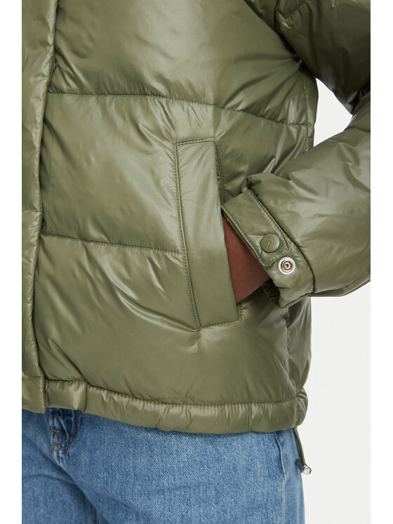 Calvin Klein Jeans Calvin Klein Jeans Winterjacke LV047H512G Khakifarben Regular Fit