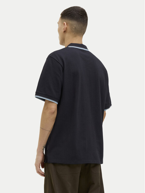 Jack&Jones Jack&Jones Polo majica Pacer 12273303 Črna Regular Fit