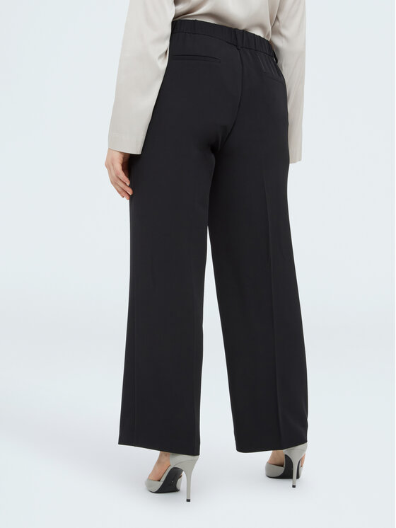 Fiorella Rubino Fiorella Rubino Pantaloni di tessuto P015T005257N033 Nero Regular Fit
