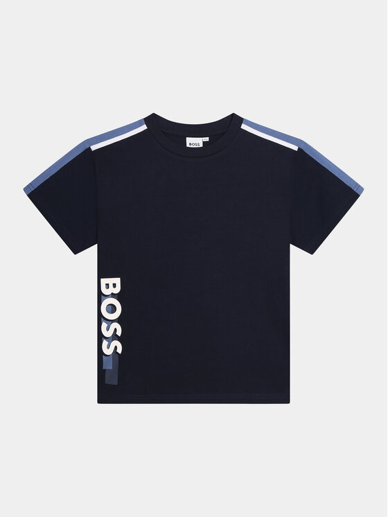 Boss Tricou J50722 S Bleumarin Loose Fit