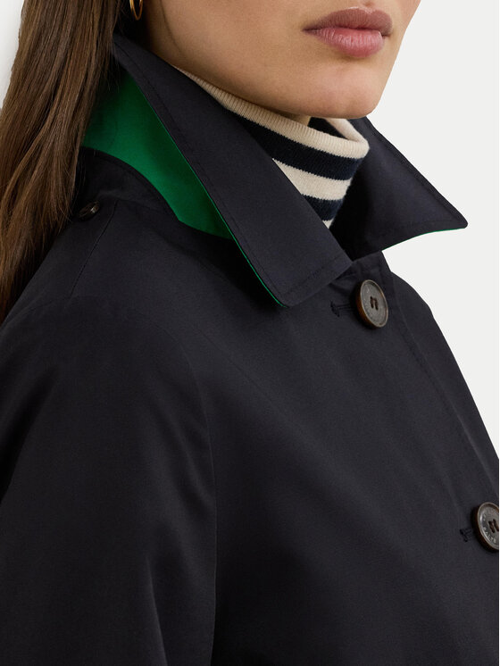 LAUREN RALPH LAUREN LAUREN RALPH LAUREN Demisezoninis paltas 297967121005 Tamsiai mėlyna Straight Fit