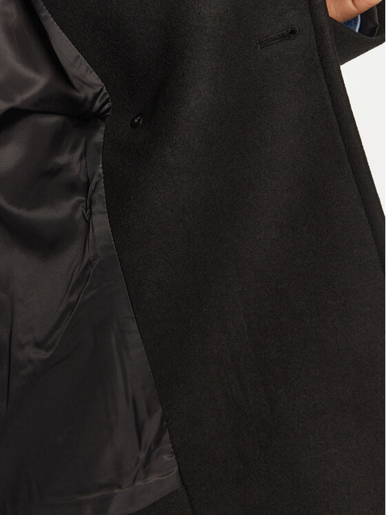 Tommy Jeans Tommy Jeans Palton DW0DW19752 Negru Regular Fit