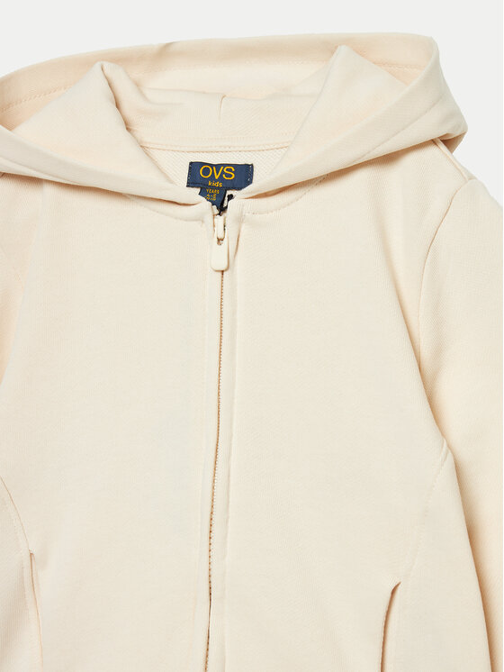 OVS OVS Felpa 2074029 Écru Regular Fit