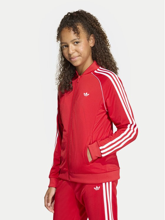 adidas Bluză adicolor SST KE2857 Roșu Regular Fit