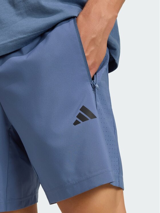 adidas adidas Szorty sportowe 158827 Niebieski jasny Regular Fit