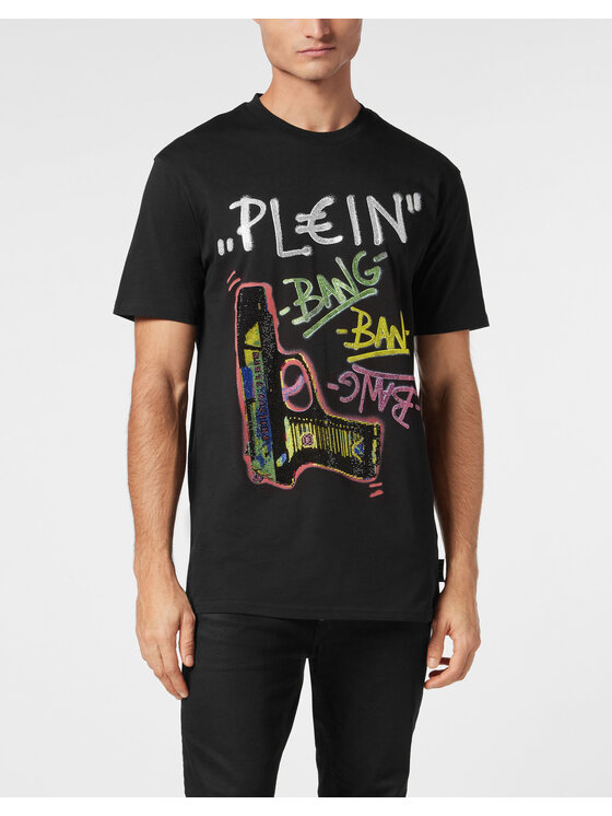PHILIPP PLEIN PHILIPP PLEIN T-Shirt 23467 Černá Regular Fit