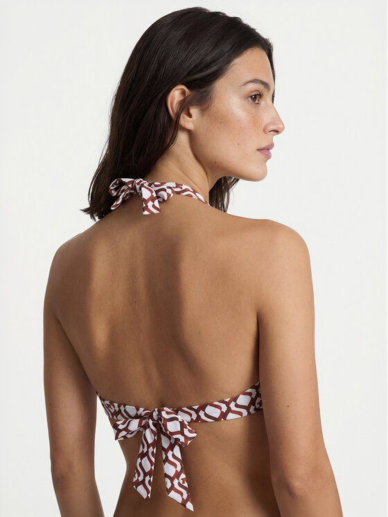 Max Mara Beachwear Max Mara Beachwear Vrchní část bikin Avena 2616821289 Hnědá