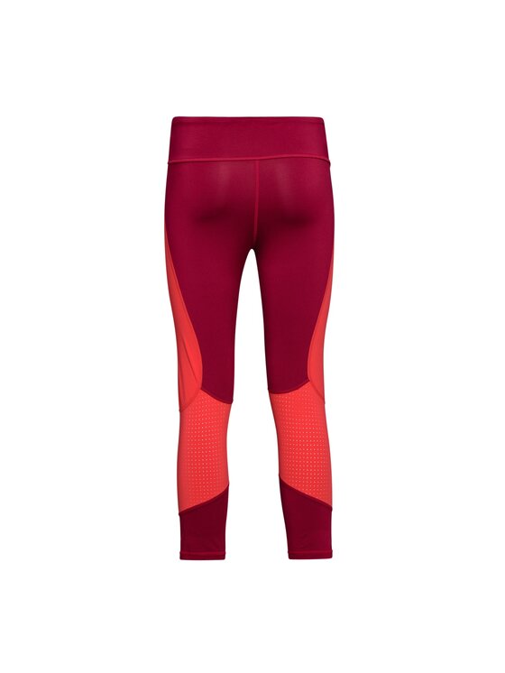 Diadora Diadora Legginsy L. 6/8 TIGHTS Czerwony Basic Fit