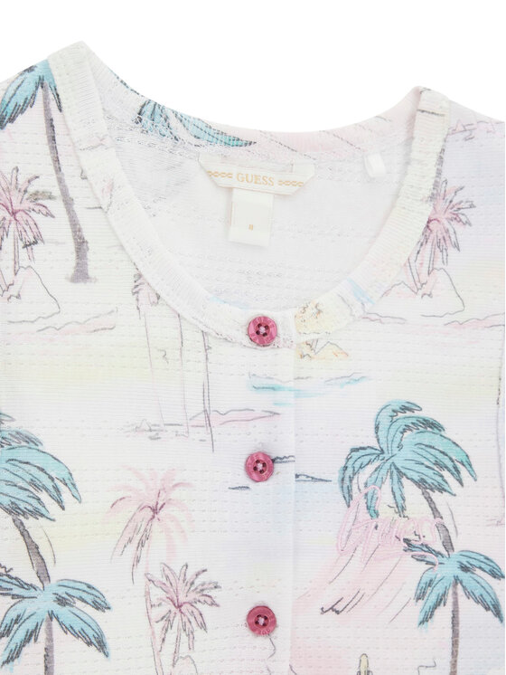 Guess Guess Top J6GI02 KF794 Värviline Slim Fit