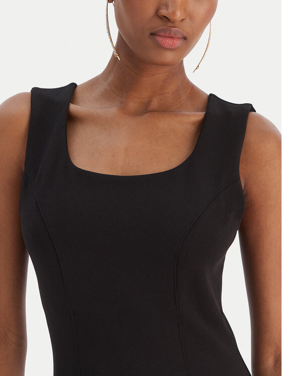 Rinascimento Rinascimento Kokteilinė suknelė CFC0126628003 Juoda Slim Fit