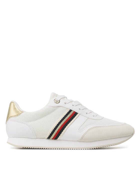 Sneakers Tommy Hilfiger Essential Runner FW0FW07163 Alb