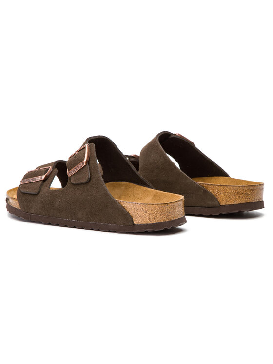 Birkenstock Birkenstock Papucs Arizona zamsz 0951313 Barna