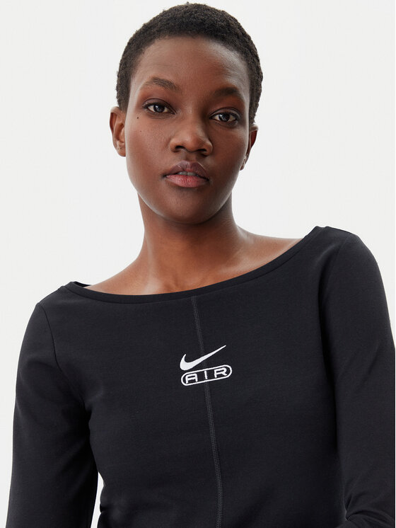 Nike Nike Bluse FN1911 Schwarz Regular Fit
