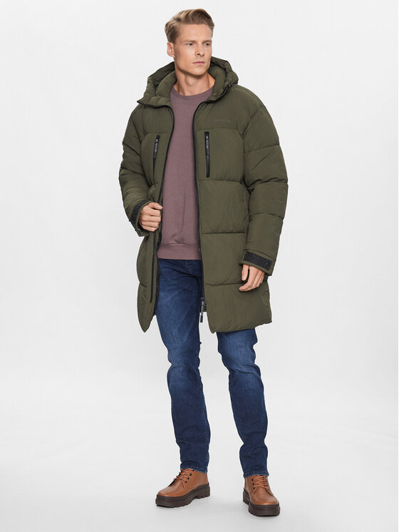 Didriksons Didriksons Kurtka zimowa Hilmer 504239 Zielony Loose Fit