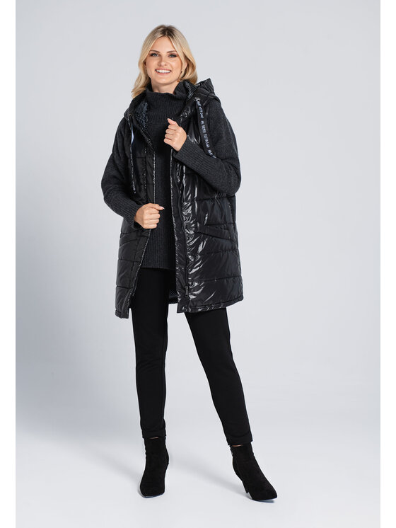 Look Made With Love Look Made With Love Bezrękawnik Look 944 Inga czarny Czarny Classic Fit