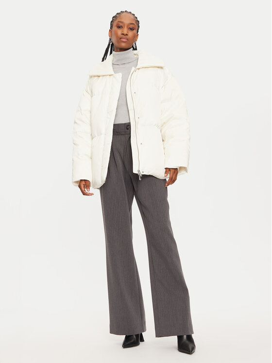 Calvin Klein Calvin Klein Kurtka zimowa K20K207720 Écru Regular Fit