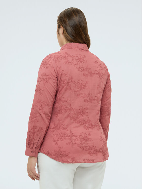 Fiorella Rubino Fiorella Rubino Koszula 5049T001453N006 Różowy Regular Fit